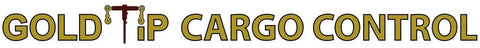 Logo of Gold Tip Cargo Control with stylized gold text and emblem.