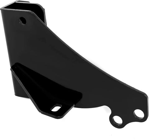 4.5 To 8 Inch Lift Adjustable Track Bar For Dodge Ram 1500 2500 3500 4WD Tubular Relocation Bracket Front Track Rod For Off Road Stability No Fuss Install Built Beefy Heavy Duty Steel For Rock Solid Steering black steel relocation bracket