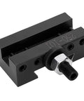 Heavy Duty 4 Piece Quick Change Boring Tool, High Carbon Steel CNC Fixture with clamping mechanism for metalworking.