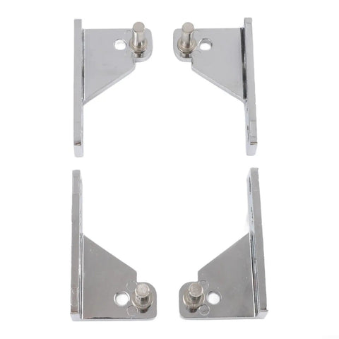 Adjustable Center Column Refrigerator Door Hinge With Left Shaft 0.28 Inch Diameter Zinc Alloy Replacement Hinge set
