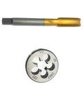 1/2-28 Right Hand Tap Die Set For Metalworking, Pro Grade Workhorse Heavy Duty High Speed Steel Tools, Precise 1/2-28 Thread Cutting And Repair