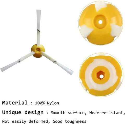 Replacement Parts Kit For Roomba 800 900 Series Vacuum Cleaners With 2 Debris Extractors 6 Filters And 3 Side Brushes features.