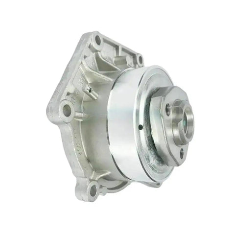 Heavy Duty Engine Coolant Water Pump Assembly For 3.0L V6 Cooling System Replacement Part 06E121018H side view with metal casing and machined impeller