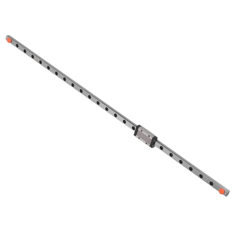 Beefy 500mm Linear Motion Guide Rail With Slide Block Assembly For CNC Machines And 3D Printers, steel construction and load capacity