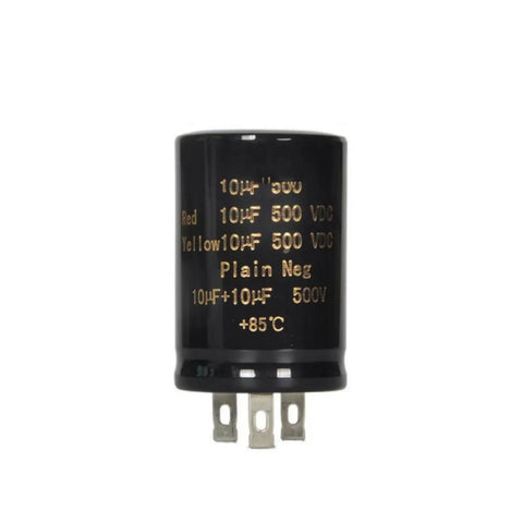 Pro Grade Heavy Duty Filter Capacitor Selection Featuring 10UF Through 100UF Picks For Industrial Power Conversion And Hifi Rectification With Rock Solid 500V Ratings And Built Tough Resilience For Hands On Makers, 10uF, 500V.