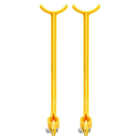 Two Pack Golf Swing Trainer And Alignment Aid For Wrist Control And Posture Correction, Easy Install Swing Corrector Tool, Yellow