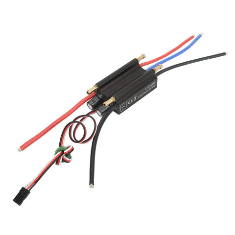 70A Brushless ESC Beefed Up Performance Speed Controller With Built In BEC For RC Boat And Airship Aluminum Alloy Construction