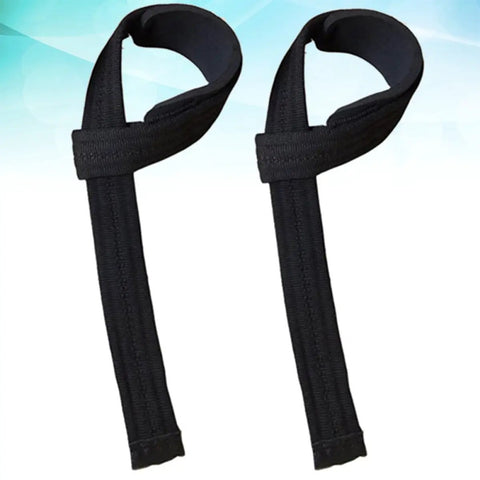 One Pair Weightlifting Straps For Gym Training, Lightweight Cotton And Polyester Wrist Wraps, Tight Fit Design