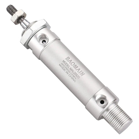 20X25 Mini Pneumatic Air Cylinder With 0.79 Inch Bore And 0.98 Inch Stroke Built Tough Aluminum Body For Industrial Automation