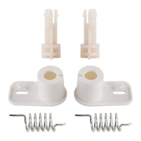 Freezer Door Hinge Replacement Kit For Dometic 3 Way Fridges RM2350 RM2301 RM2330 RM2553 RM2356 With Left And Right Spring Housings And Springs