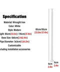 Sharp White Staircase Railing Spindles Floor Mount Banister Posts For Porches Decks Indoor Steps No Sweat Assembly Hardware Kit dimensions