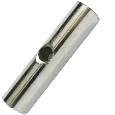 Close-up of a metal component with a hole, part of the Wrench Lock Buckle For 11 Inch Electric Scooter Folding Mechanism Kit Red Aluminum Alloy Folding Hook Accessory Beefed Up Folding Locking Wrench Compatible With Langfeite Laotie Boyueda Scooters.