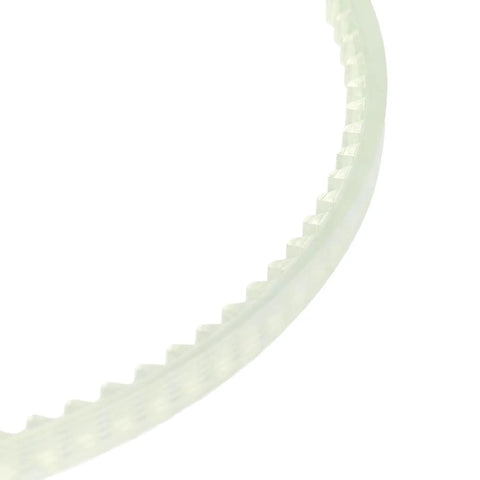 Heavy Duty Tooth Gear Belt Guide For Continuous Band Sealer Machines 16.54 Inch Perimeter And 0.197 Inch Width Fits Automatic Vertical And Horizontal Sealing Systems Replacement Belt, curved close-up