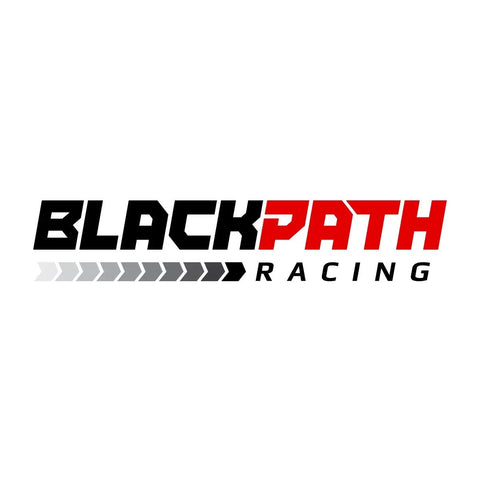 BLACKPATH RACING logo on white background for Beefed-Up Rear Panhard Bar For Camaro And Firebird F-Body 1982-2002 Upgrade Replace Factory Bar With CAD Designed Laser Cut 1.25x.120 DOM Tubing TIG Welded For Chevy Pontiac Suspension