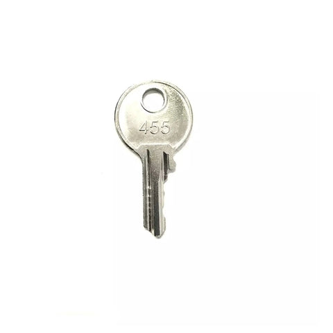 Premium Straight Shooter 455 Ignition Key Set Including Four Pieces To Keep Your Heavy Rig Running Smooth Compatible With Genie Skyjack And Bobcat Models 21982 And 21982GT For No Sweat Daily Work - single 455 key.