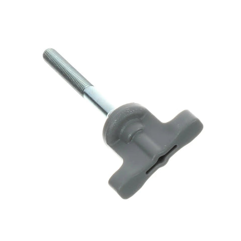 Subaru Forester Impreza Outback Spare Tire Retainer Hold Down Bolt 901720003 OEM Quality Replacement Part, grey T-shaped knob and threaded rod.