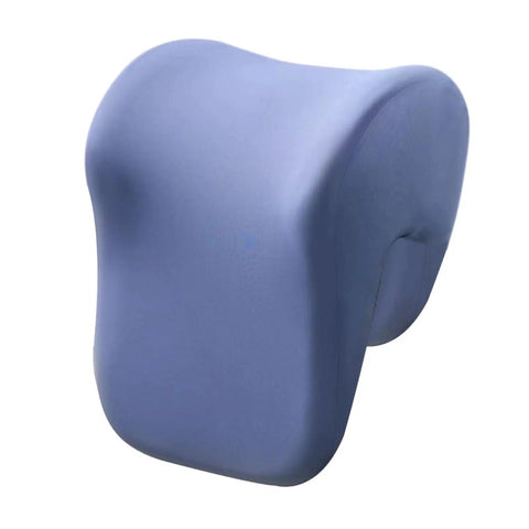 All Day Office Comfort Neck Pillow For Desk Memory Foam Headrest Washable Cover Multi Use Chair Cushion Ergonomic Support Purple