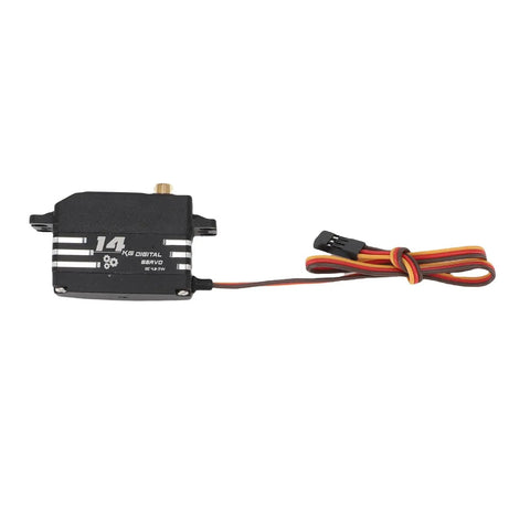 Heavy Duty Digital Servo Motor Packing Big Time 14 Kg Torque For Quick Response Rc Cars Boats And Robot Projects Featuring Dead Straight Accuracy And Rocksteady Reliability One Piece