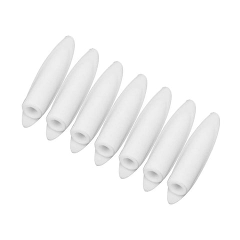 Pocket Hole Plugs 100PCS 0.5MM Premium Pro Grade Plastic Conceal Screws In Woodworking White Color for 3/8 Inch Jigs Smooth Finish