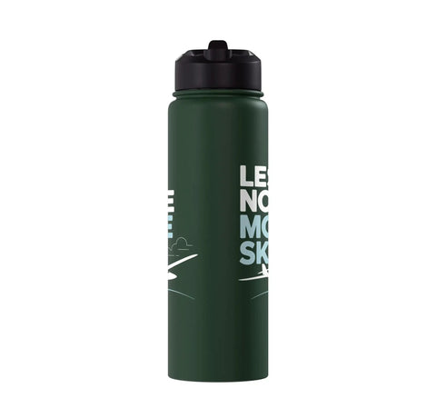 Sailplane Water Bottle For Glider Pilots And Aero Heads Stainless Steel Insulated Bottle Keeps Drinks Cold Or Hot Lightweight Durable