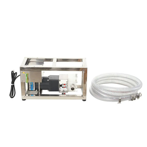 Premium 10L Min Honey Transfer Pump In Stainless Steel For Viscous Liquids Like Paste And Peanut Butter with hose.