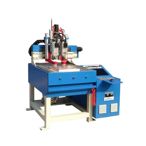 Two Point Two Kilowatt ER20 Air Cooled Spindle Motor 24000 RPM 220V Square Type CNC machine with VFD and control panel visible