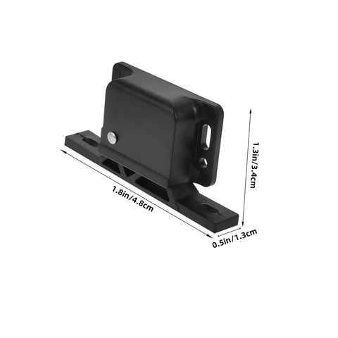 RV Compartment Latch Kit 4 Pack Durable Trailer Locks side-mounted latch with dimensions for cabinet doors in RVs and trailers
