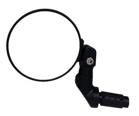 Big Bar End Mirror For E Bikes With Automotive Grade Glass Delivers Crystal Clear View On Left Or Right Fits Most 14.8 To 23 Mm Handlebars