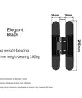 Invisible Secret Door Hinge Hidden Three Dimensional Cross Adjustable Hinge For Wooden Doors Concealed Door Hardware
