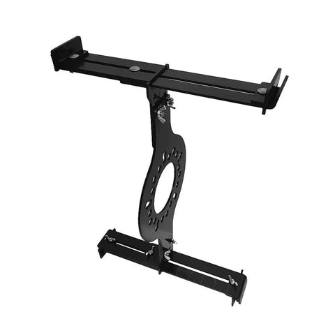 Wheel Fitment Simulator Tool fits 14 to 20 inch rims with 5 lug bolt patterns, showcasing adjustable mounting features.