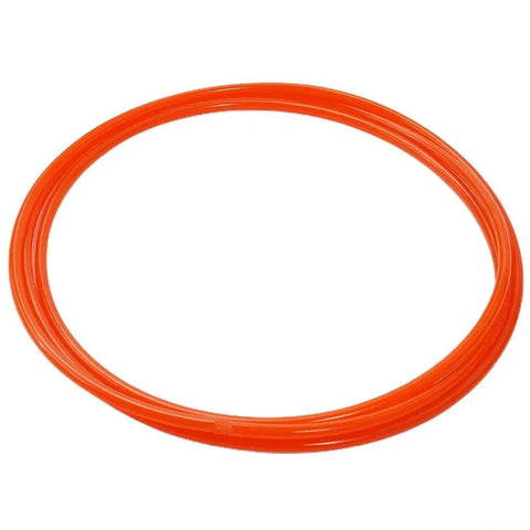Durable Drive Belt Replacement For Bicycle Roller Trainer 5mm Width 185cm Perimeter Red TPU Exercise Band