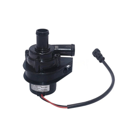 High Performance Electric Coolant Water Pump Built Tough To Keep Your Ride Cool And Run Smooth Through Every Season Premium Leak Resistant Sealing, side view.