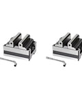 Heavy Duty Self Centering Turntable Fixture Boasting Smooth Acting CNC Concentric Vise for precision clamping and durability.