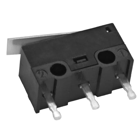 Pack Of Four SPDT Microswitches With Snap Action Lever For PC Mount 30V DC 100mA High Reliability Limit Switches Built Tough