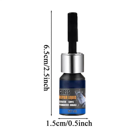 Universal Phone Screen Crack Repair Liquid And Scratch Filler Fluid For Smashed Glass Display Restoration in a 5g bottle.