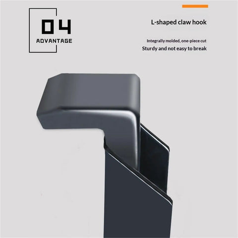 L-shaped claw hook of the Slick Hydraulic Claw Jack Handles Your Whip With Ease, 5 Ton Manual Car Repair Tool for Garage.