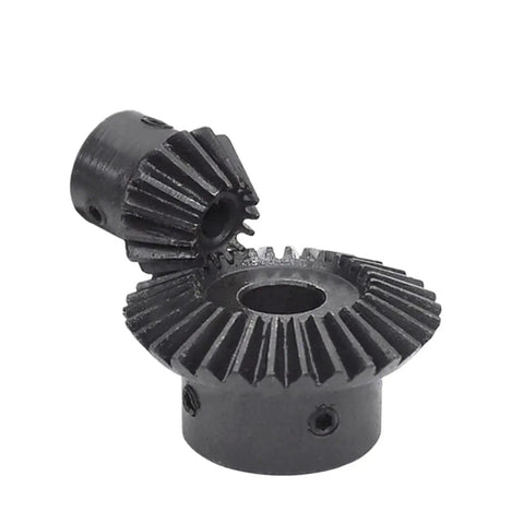 Bevel Gear 1.5 Module With 1 To 2 Ratio And 40 Teeth Great For DIY Projects Steel Inner Hole 8 To 15 mm