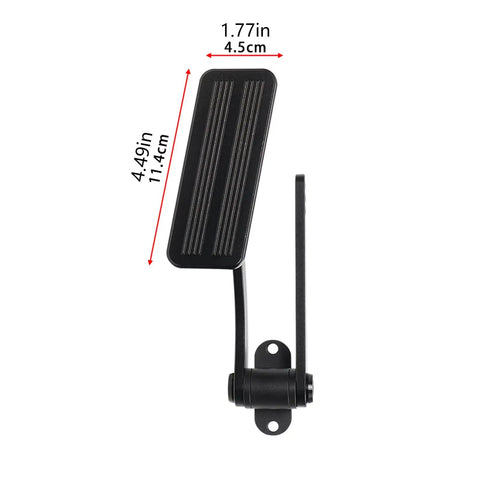36 Inch Mechanical Pedal Cable Assembly For LS Projects, Plug And Play Throttle Linkage Upgrade, Quick Install Accelerator Cable Routing, Easy Conversion Setup, Smooth Pedal Travel And Reliable Response For Your Engine Build black pedal 4.49in x 1.77in