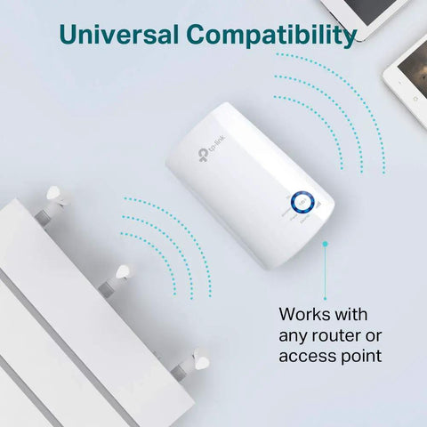 Top Shelf N300 WiFi Range Extender That Straight Up Kills Stubborn Dead Spots and keeps your rig running tight across the whole house. Universal compatibility design.