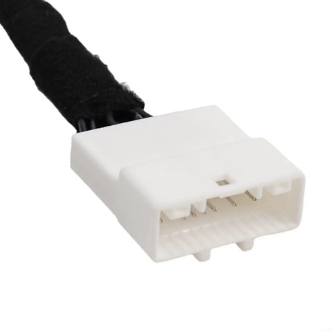 Heavy Duty Charging Port Module Wiring Harness For Tesla Model 3 And Model Y 2017 Through 2023, close-up of white connector.