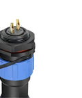 Waterproof IP68 Panel Mount Connectors Kit for SP13 SP16 SP17 SP20 SP21 cylindrical socket cable back nut sealed 4P 100 sets