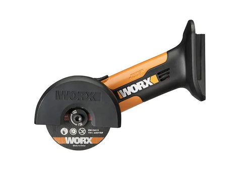 20V Mini Cutter Bare Tool Only For Metal Tile Thin Concrete And Plastic, One Hand Operation, Lightweight Power Tool With High Temp Guards Including 1000 Degree Metal Guard And 205 Degree Plastic Guard, Ideal For DIY Pros