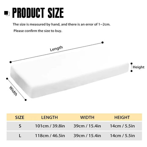 Size chart for Music Note Design Keyboard Dust Cover For 61 To 76 Key Pianos Soft Cloth Full Coverage Keyboard Protector.