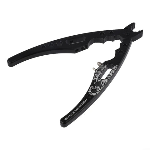 Aluminum Alloy RC Ball Head Pliers With Shock Absorber Multi Function Hand Tool For Model Car And Aircraft Assembly And Maintenance Black