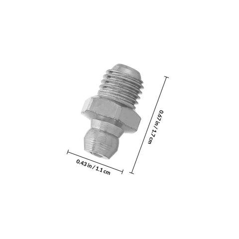Rock Solid Grease Fitting Cap Replacement Kit With Iron And Rubber Build For Tough Jobs Featuring User Friendly Precision Nozzles And Hose Tips Plus Twenty Five Sets To Keep Your Machinery Smoother And Running Better. 0.67 in cap