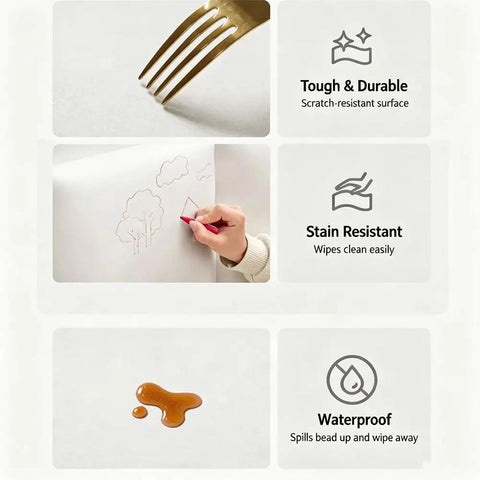 Solid White 3D Foam Wall Protectors, Rad Sound Blocking Acoustic Bed Backers, Soft Anti Collision Safety Pads, Chill Vibe Room Padding For Kids Playrooms And Bedrooms, Hassle Free Game Changer Setup showing durability and stain resistance.