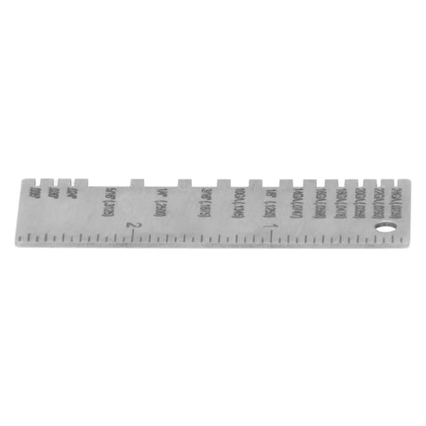 Round Hole Diameter And Thickness Gauge For Woodworking Welding And Machining Quick On Point Drill Bit Sizing Tool