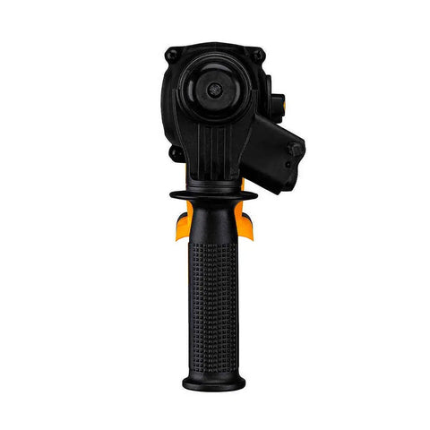 Professional Heavy Duty Cordless Rotary Hammer Drill With D Handle And One Inch Chuck, front view showing textured grip.