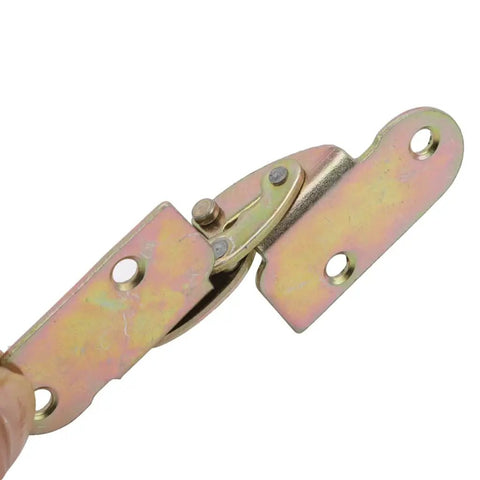 Heavy Duty 180 Degree Flap Hinge Iron Hidden Folding Bracket For Dining Table Desk Bed Cabinet showing smooth operation and durable iron construction.