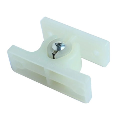 Solid Nylon Door Retainer Catch For Motorhomes And Campers Stops Doors From Slamming, single nylon door stopper view.